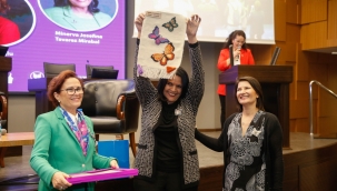 Konak Belediyesi, dünyaca ünlü kadın aktivisti konuk etti