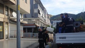 Marmaris'te zabıtadan işgal denetimi