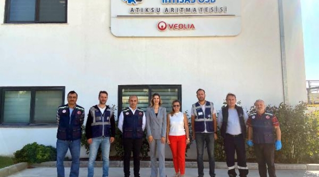 Menemen Plastik İhtisas Organize'nin arıtma tesisine tam not