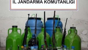 Muğla'da 1958 litre sahte içki ele geçirildi