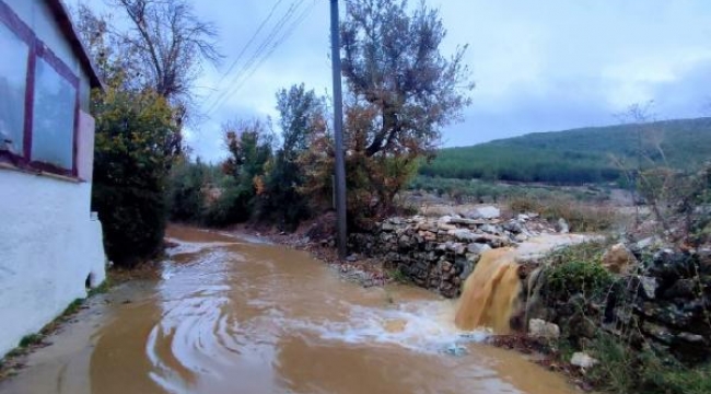 Muğla'da 8 saatte metrekareye 28 kilogram yağış düştü 