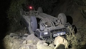 Otomobil şarampole uçtu: 4 yaralı