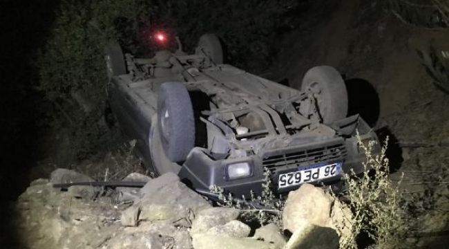 Otomobil şarampole uçtu: 4 yaralı