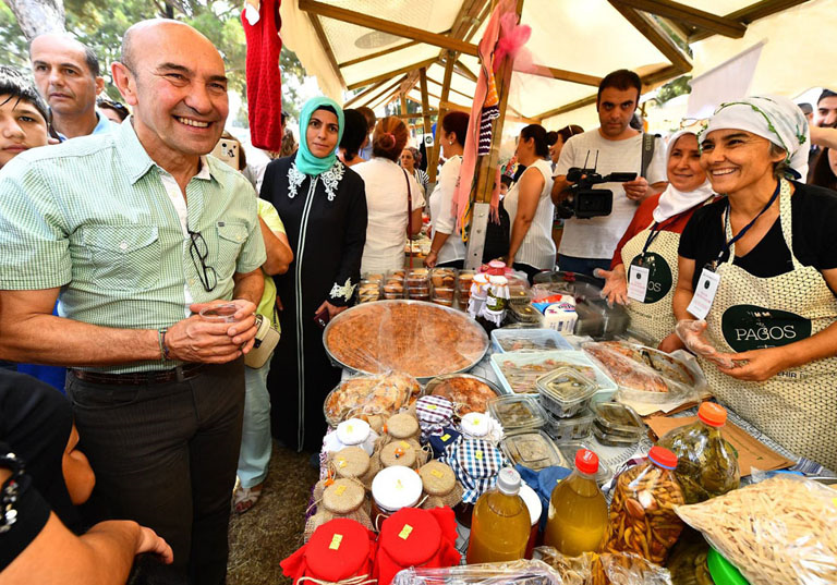 Pagos'da 10 milyona kurulan üretici pazarı kapandı!