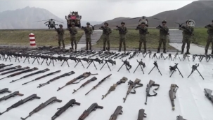 Pençe-Kilit Operasyonu'nda darbe! Teröristlerin cephaneliği ele geçirildi