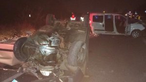 Şerit ihlali yapan sürücü kazaya neden oldu