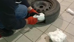 Stepnede 6 kilo 465 gram metamfetamin ele geçirildi