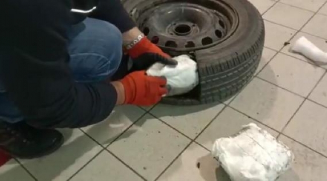 Stepnede 6 kilo 465 gram metamfetamin ele geçirildi