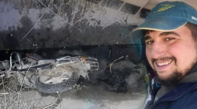 Sulama kanalında cesedi ve motosikleti bulundu