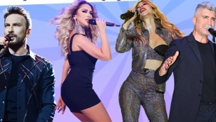 Tarkan 18 milyon, Hadise 3 milyon lira
