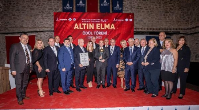 Turizmin Oscar ödülü İzmir Büyükşehir Belediyesi'ne