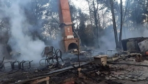 Yedi Uyuyanlar'da iki gözleme evi kül oldu