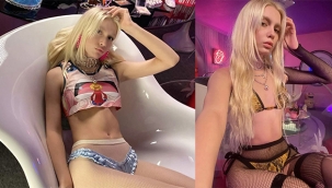 "15 yaşında, yarı çıplak sarhoş mezesi.." 