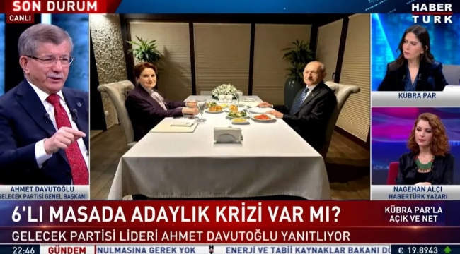 6'lı masa 2023 seçimlerine 2 adayla çıkmayı gündemine aldı