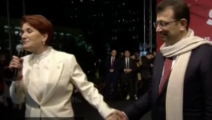 Akşener'den İmamoğlu'na: 85 milyon yanında
