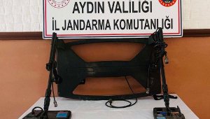 Bahçede 'define' kazısı yapan 3 kişiye gözaltı