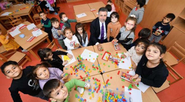 Bayraklı Belediyesi bu kez de 'Elif Bebek Anaokulu'nu açıyor