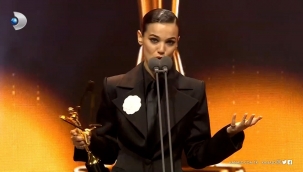 Bir diziyle ünlü, konuşmasıyla alay konusu oldu!