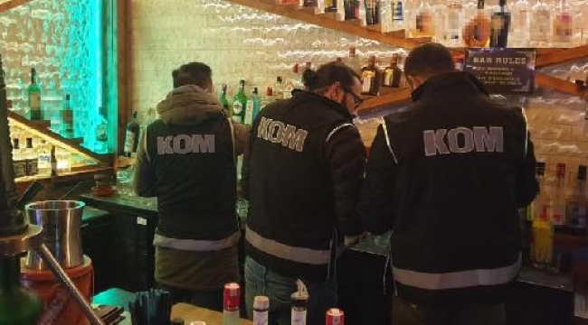 Bodrum'da 100 restoran sahte içki baskını