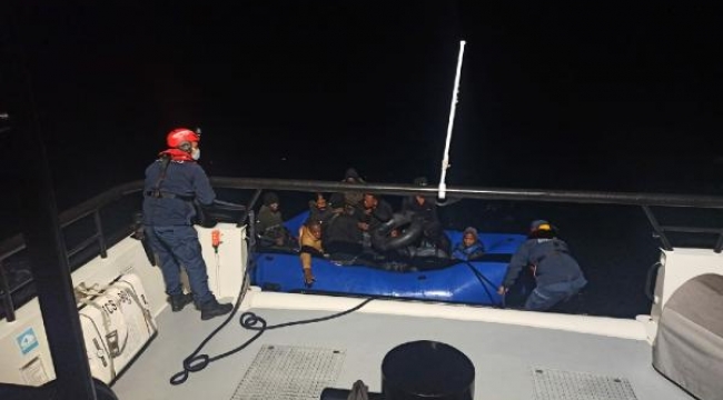Bodrum'da 45 kaçak göçmen yakalandı