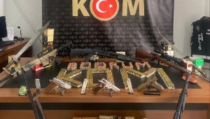 Bodrum'da son 2 ayda 29 ruhsatsız silah ele geçirildi