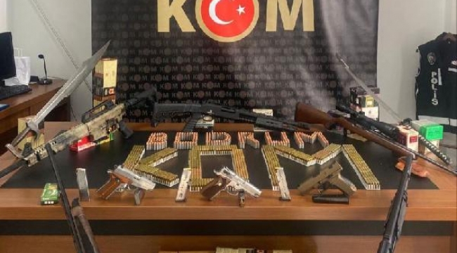 Bodrum'da son 2 ayda 29 ruhsatsız silah ele geçirildi