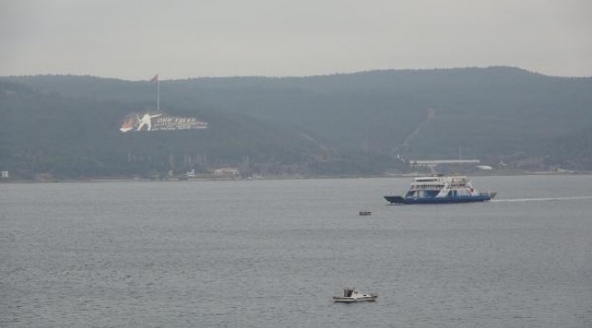 Bozcaada ve Gökçeada'ya feribot seferleri iptal edildi