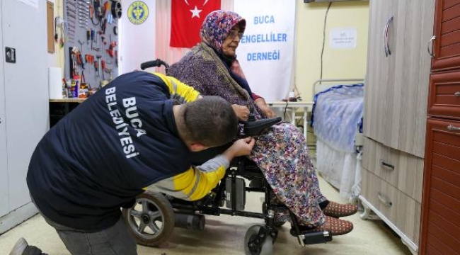 Buca'da Engelli Tamir İstasyonu'nda 2 bin 350 engelli hizmet aldı