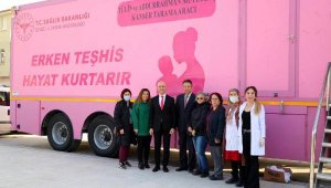 Denizli'de Mobil Kanser Tarama TIR'ı ile 73 kişiye erken teşhis