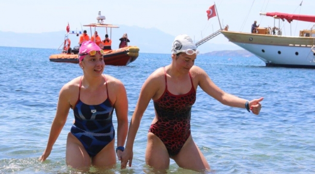 Egeli yüzücüler 2022'de tarih yazdı