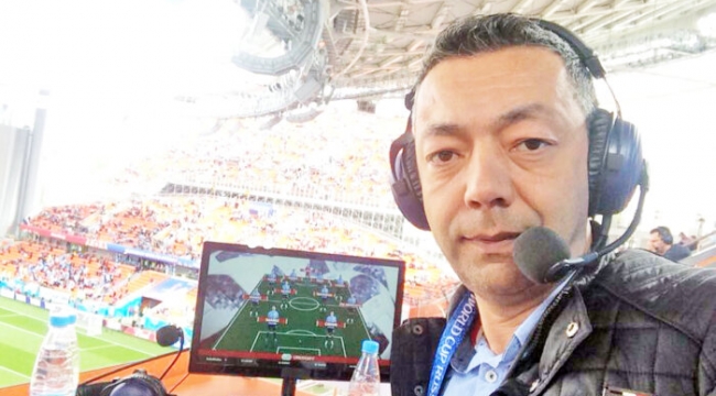 Fas maçının spikeri, ikinci yarı yayından alındı