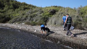 Gökova Körfezi'ndeki koylardan 19 bin kilogram çöp toplandı