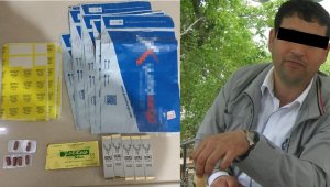 Hastanede görev başında gözaltına alındı