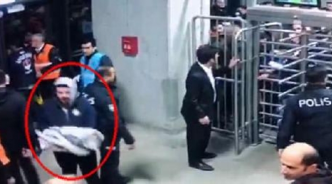 İşte işaret fişeğini atan o kişi!