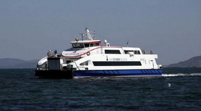 İZDENİZ seferlerinde kış tarifesi başladı! Yarım saatte bir sefer
