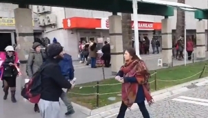 İzmir'de yılbaşı gerginliği