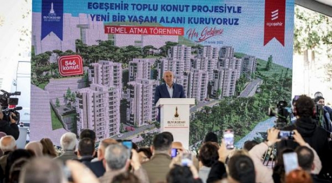 İzmir'de belediyeden toplu konut projesi