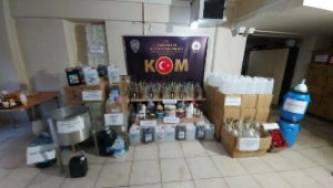 İzmir'de sahte ve kaçak içkiye 15 tutuklama