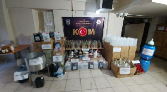 İzmir'de sahte ve kaçak içkiye 15 tutuklama