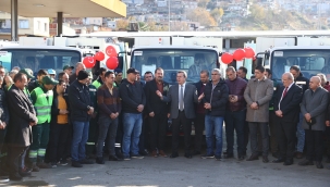 Konak Belediyesi, temizlik ve bakım hizmetlerine araç takviyesi yaptı
