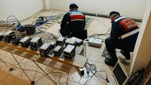 Kripto para üretilen eve baskın!