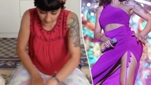 Melek Mosso hamur yoğurdu, o anları paylaştı