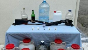 Muğla'da 'sahte içki' operasyonu: 2 gözaltı