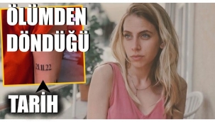 Ölümden döndüğü kazanın tarihini koluna kazıttı