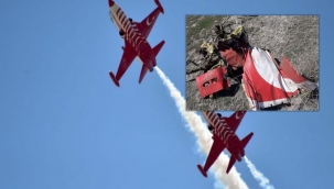 Türk Yıldızları uçağı, kuş çarpması sonucu düştü