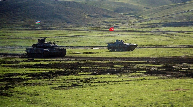 Türkiye ve Azerbaycan orduları ortak askeri tatbikat yapıyor