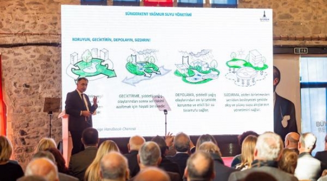 Türkiye'de ilk olacak su projesi "Sünger Kent" projesi tanıtıldı