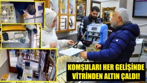 6 kez ziyaret etti, her gelişinde hırsızlık yaptı! İşte görüntüler