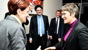 Akşener, Alman heyetle görüştü