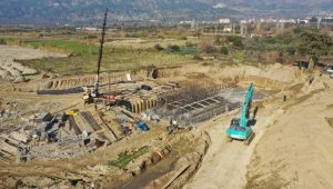 ASKİ'nin Buharkent'teki çalışmaları sürüyor